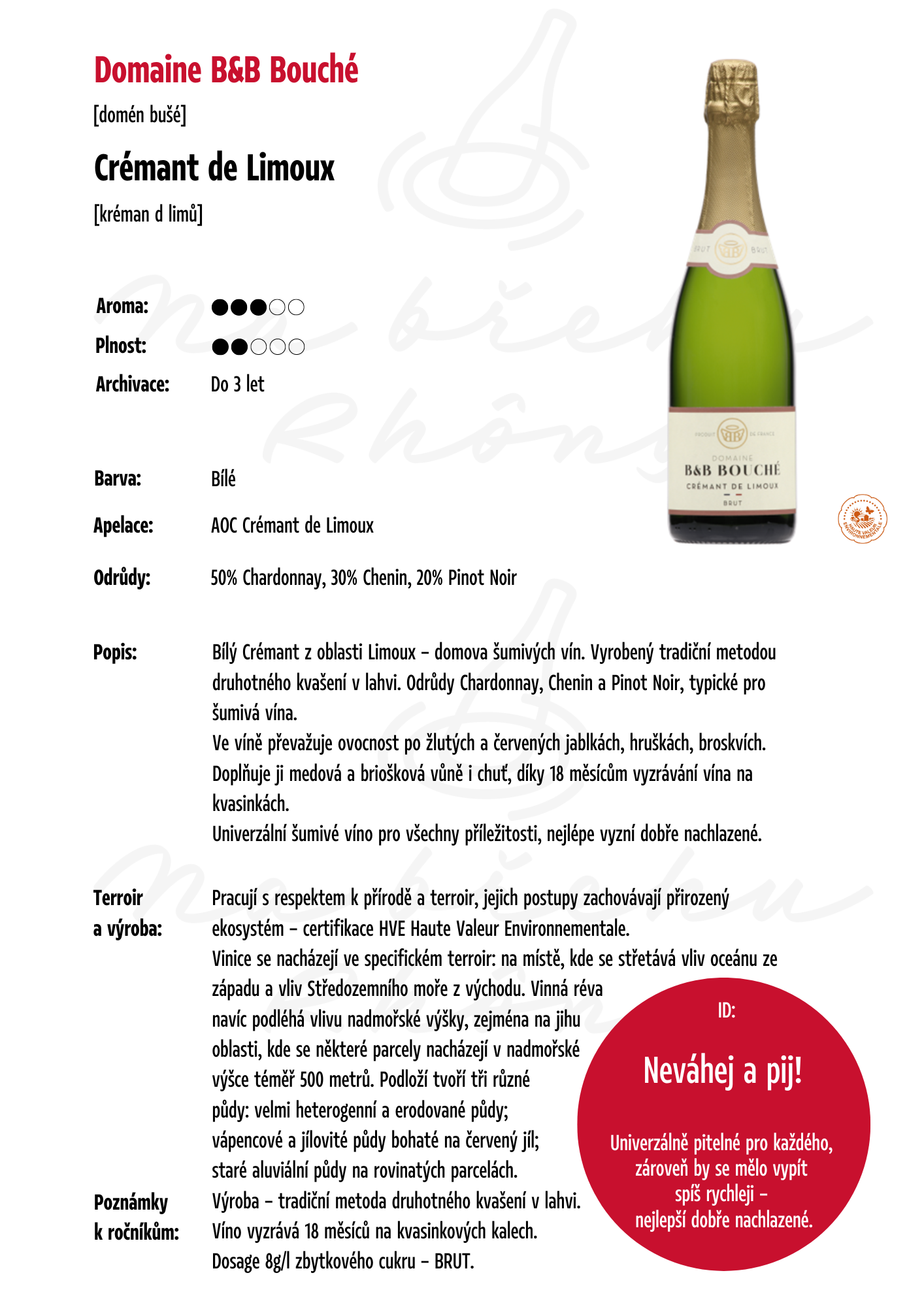 B&B Bouché_Crémant de Limoux Brut_1